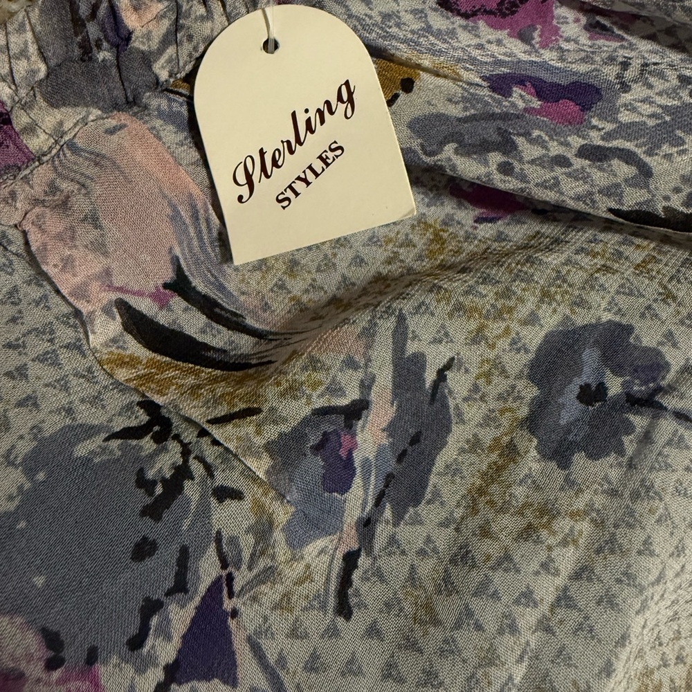 NWT Boho Floral Skirt - Picture 6 of 7